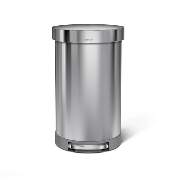 Simplehuman 45L Semi-Round Pedal Bin