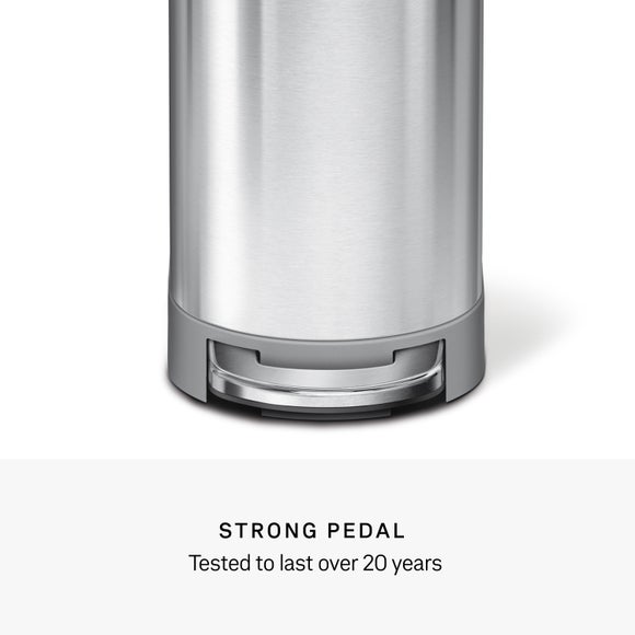 Simplehuman 45L Slim Pedal Bin