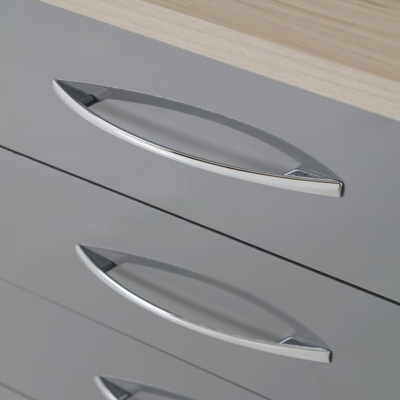 Nevada 4 Drawer Dressing Table Set with Mirror, product image 18