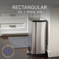 Simplehuman 30L Rectangular Pedal Bin