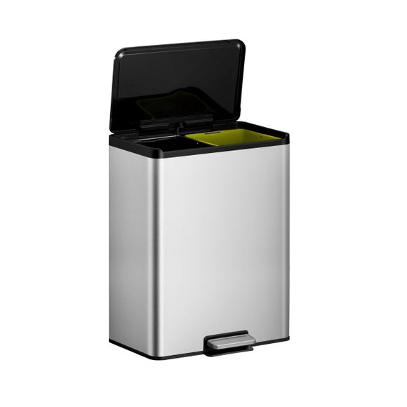 EKO Essential 20/20 Litre Recycler Steel Bin, product image 2