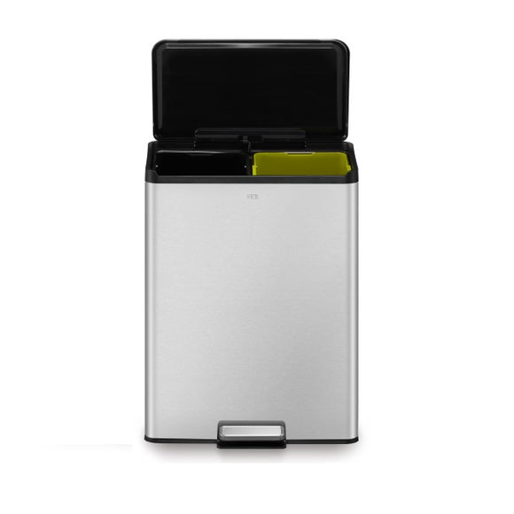 EKO Essential 20/20 Litre Recycler Steel Bin, product image 5