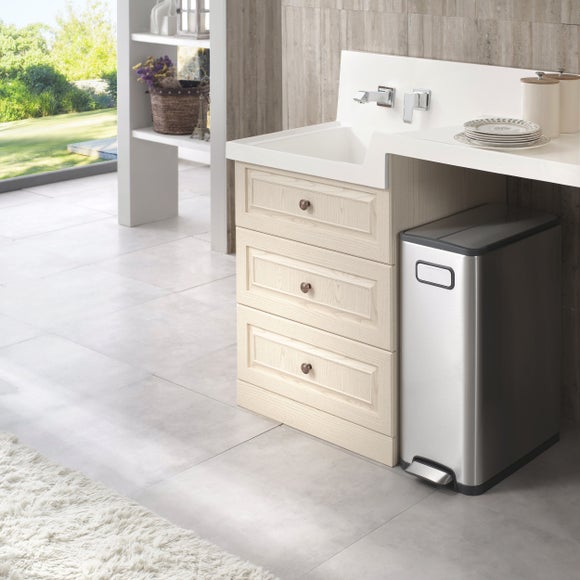 EKO Ecofly 30L Stainless Steel Pedal Bin