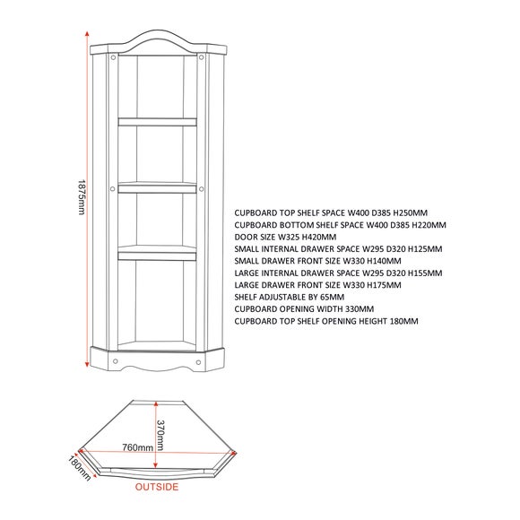 Corona Corner Unit
