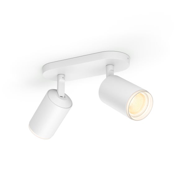 Philips HUE Fugato 2 Light Smart LED Flush Spotlight