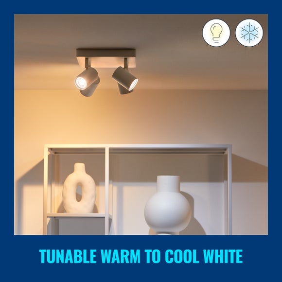 WiZ Imageo Smart 4 Light LED Adjustable Semi Flush Spotlight, product image 7