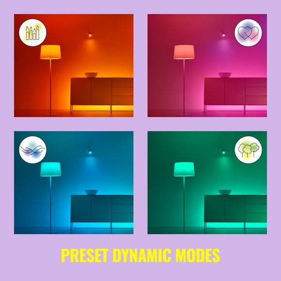 WiZ Imageo Smart 4 Light LED Adjustable Semi Flush Spotlight, product image 20