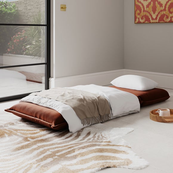 Jackson Velvet Foldable Single Sofa Bed, product image 2