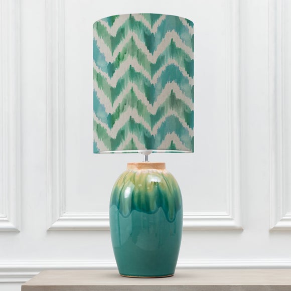 Eucalyptus Table Lamp with Savh Shade