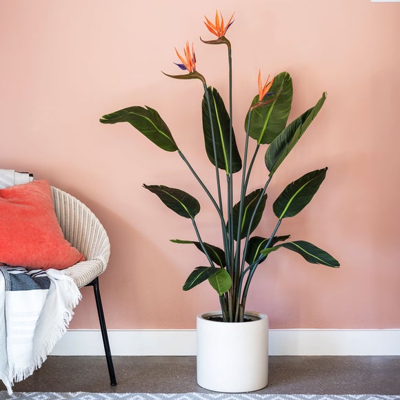 Artificial Bird of Paradise Flowering Plant