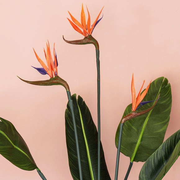 Artificial Bird of Paradise Flowering Plant