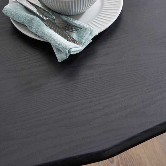 Ronan 4 Seater Wave Edge Dining Table and Bench Set, product image 12