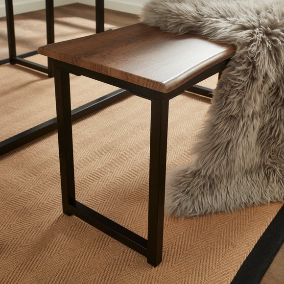 Ronan 4 Seater Wave Edge Dining Table and Bench Set, product image 4