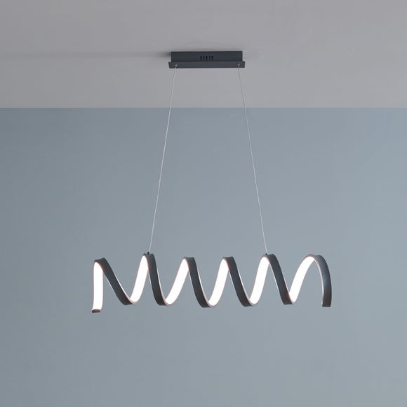 Solaris Spiral Diner Ceiling Light