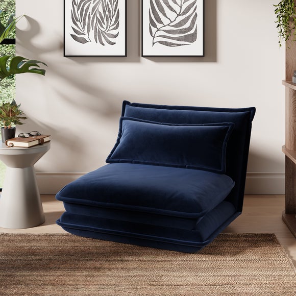 Jackson Velvet Foldable Single Sofa Bed, product image 7