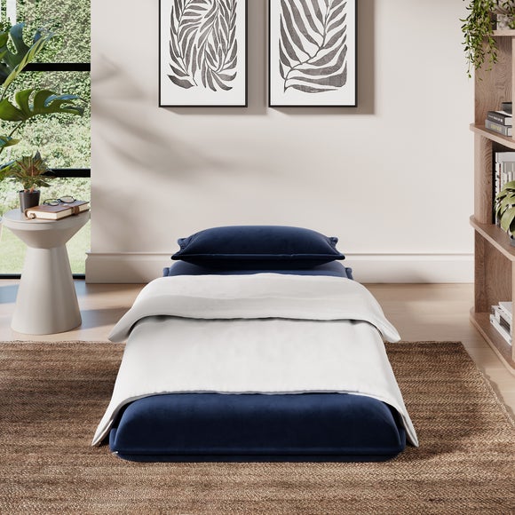 Jackson Velvet Foldable Single Sofa Bed, product image 8