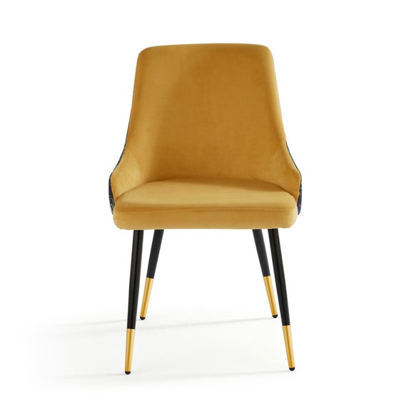 Ariana Set of 2 Dining Chairs, Havisham Print Velvet, product image 7