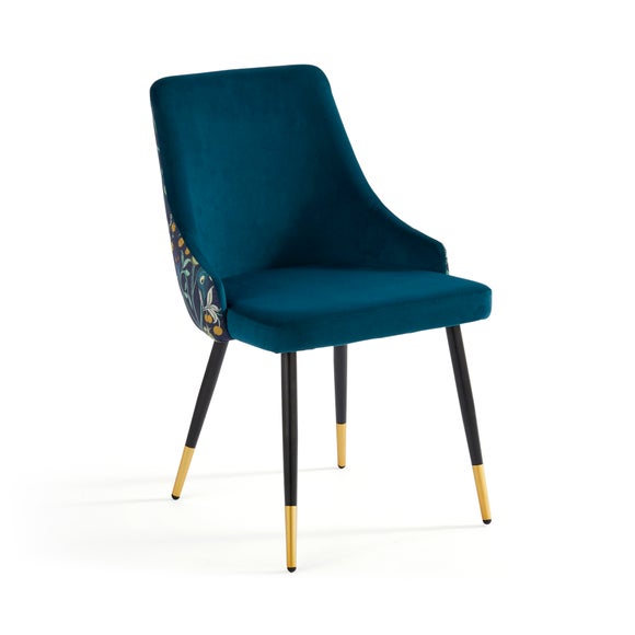 Ariana Set of 2 Dining Chairs, Havisham Print Velvet, product image 13