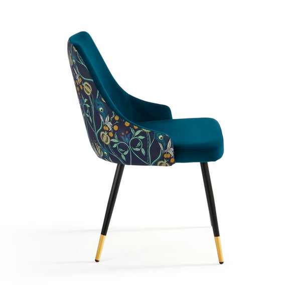 Ariana Set of 2 Dining Chairs, Havisham Print Velvet, product image 14