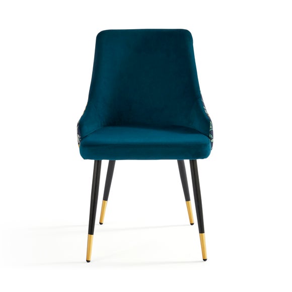 Ariana Set of 2 Dining Chairs, Havisham Print Velvet, product image 15