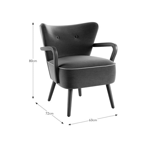 Eliza Contrast Occasional Armchair, product image 18
