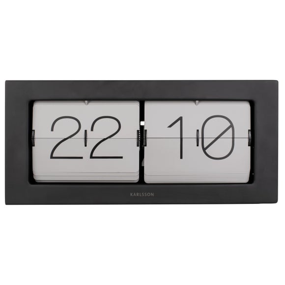 Karlsson XL Boxed Flip Mantel Clock, product image 6