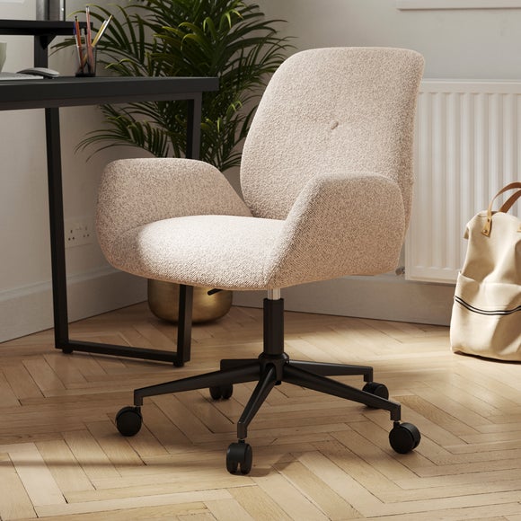Ginny Boucle Swivel Office Chair, product image 1