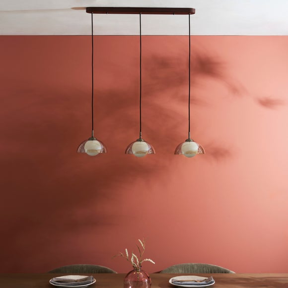 Brigitte 3 Light Adjustable Diner Ceiling Light
