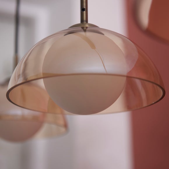 Brigitte 3 Light Adjustable Diner Ceiling Light