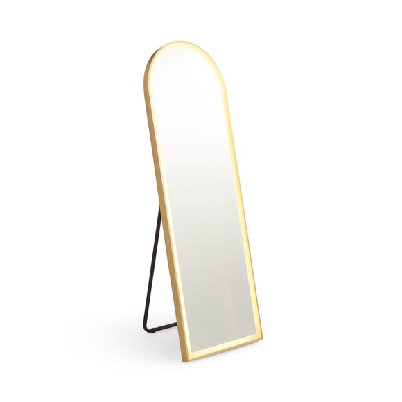 Arched Light Up Full Length Free Standing Cheval Mirror, product image 14