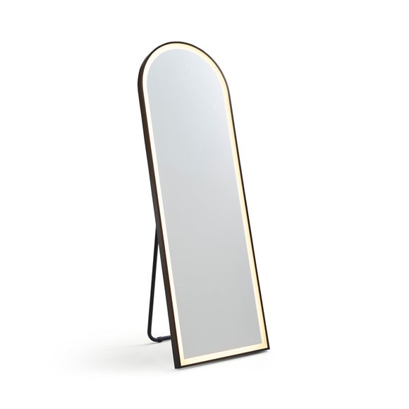 Arched Light Up Full Length Free Standing Cheval Mirror, product image 4