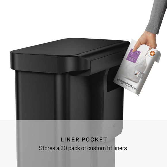 Simplehuman 3424L Stainless Steel Dual Compartment Pedal Bin, product image 6
