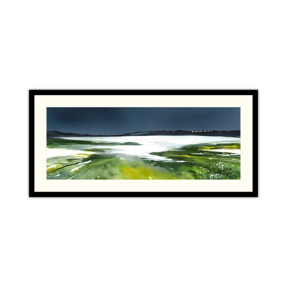 Artko Late Night Walk Framed Print