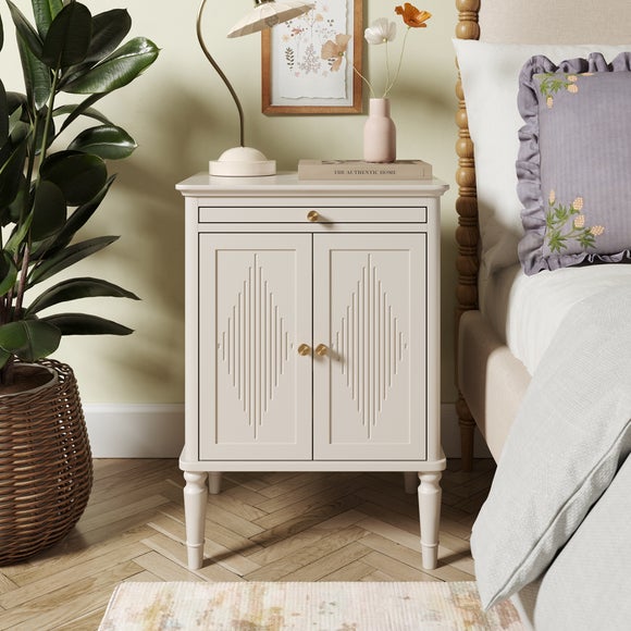 Ottilie 2 Door Bedside Table, product image 1