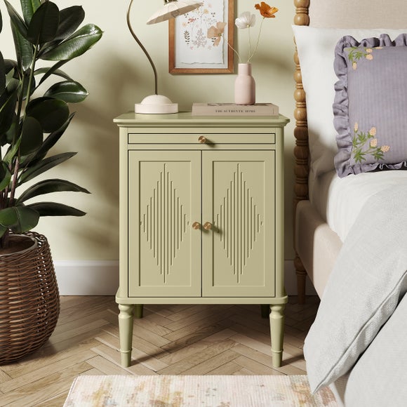 Ottilie 2 Door Bedside Table, product image 8