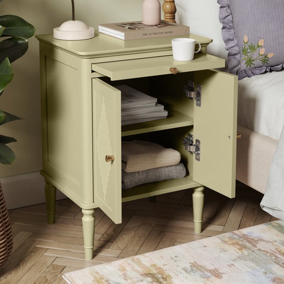 Ottilie 2 Door Bedside Table, product image 9