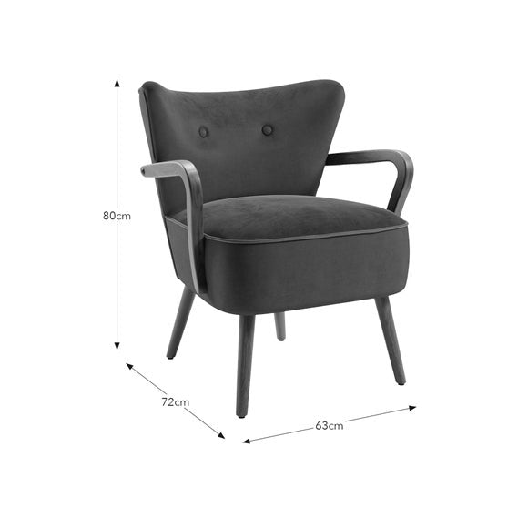 Eliza Contrast Occasional Armchair, product image 27