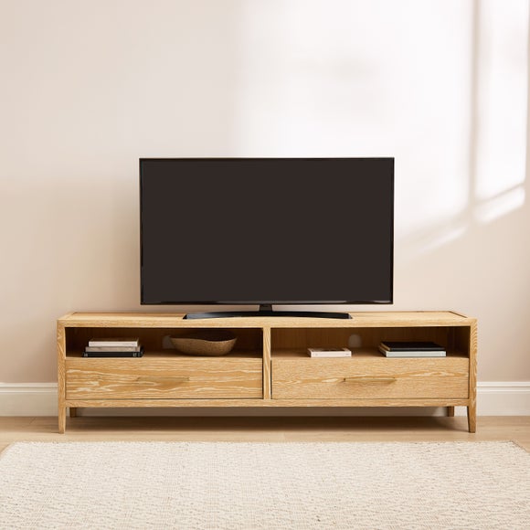 Holden Superwide TV Unit for TVs up to 80", Oak