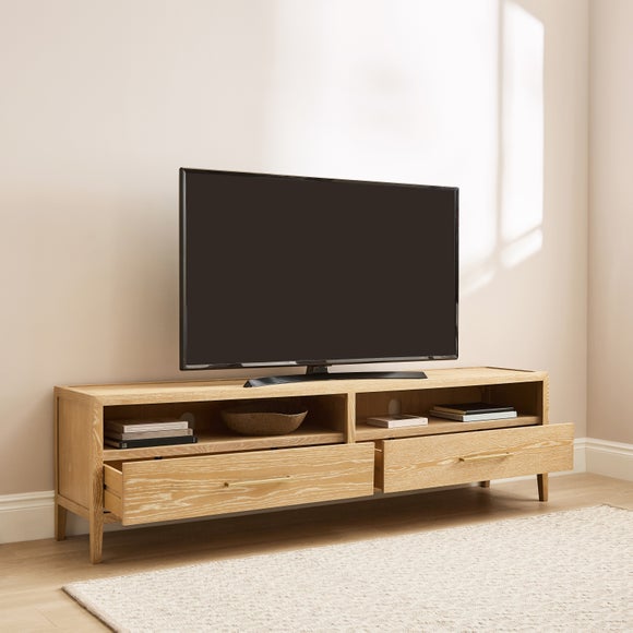 Holden Superwide TV Unit for TVs up to 80", Oak