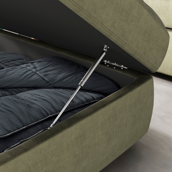Zoe II Velvet Storage Footstool, product image 23