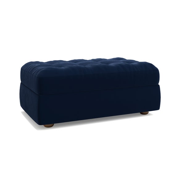 Zoe II Velvet Storage Footstool, product image 17