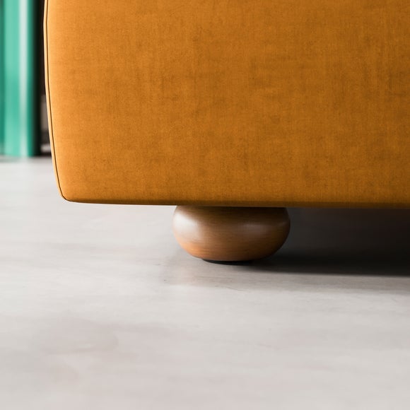 Zoe II Velvet Storage Footstool, product image 5
