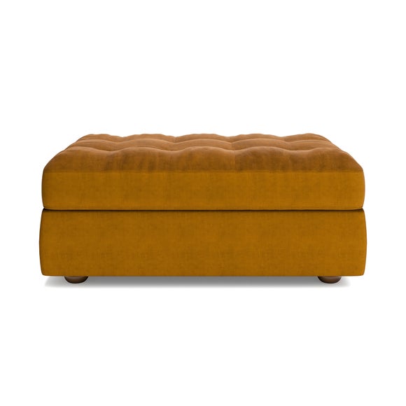 Zoe II Velvet Storage Footstool, product image 8