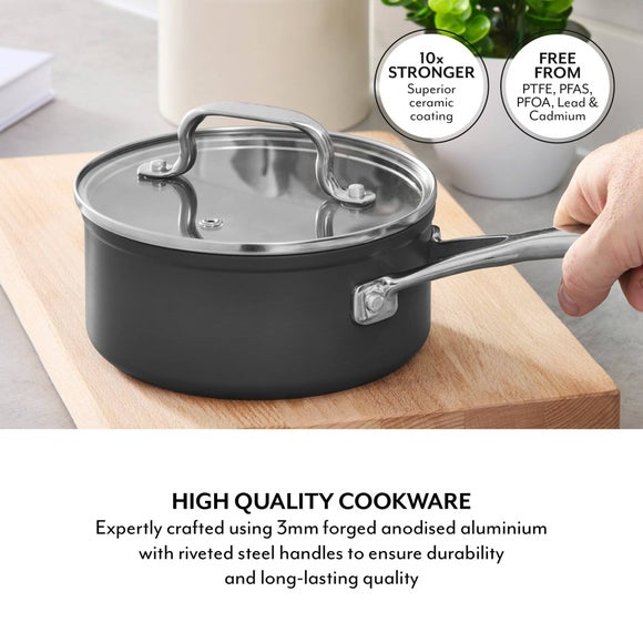 Sur La Table Core 3 Piece Saucepan Set