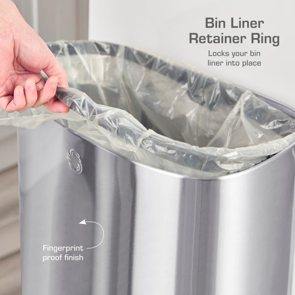 Swan 80L Rectangular Sensor Bin