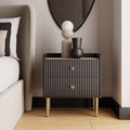 Georgi 2 Drawer Bedside Table, product image 1