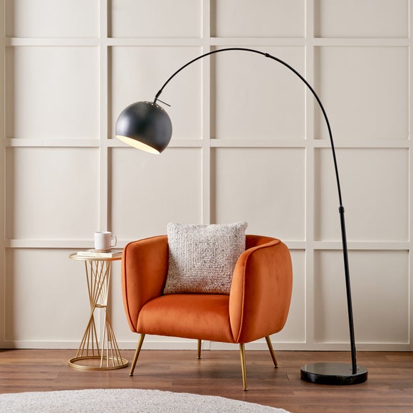 Pacific Lifestyle Feliciani Adjustable Arc Floor Lamp