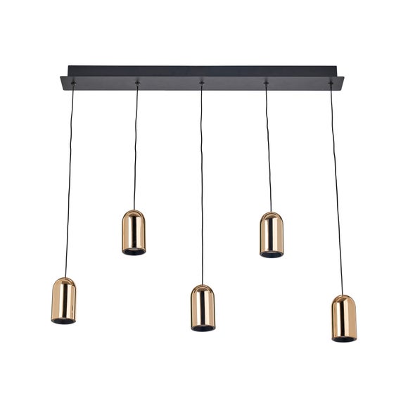Pacific Lifestyle Xena 5 Light Adjustable LED Diner Ceiling Light