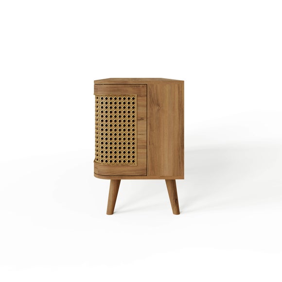 Sorrel Wide TV Unit for TVs up to 55", Wood Effect