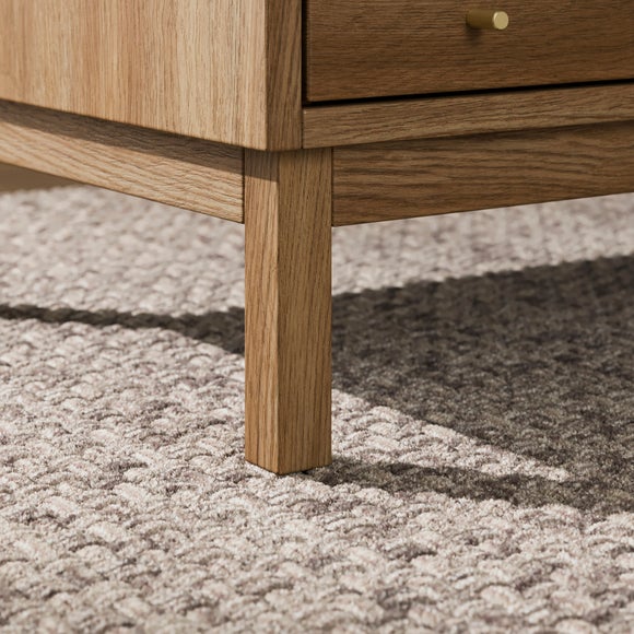 Edgar Coffee Table, Oak Effect
